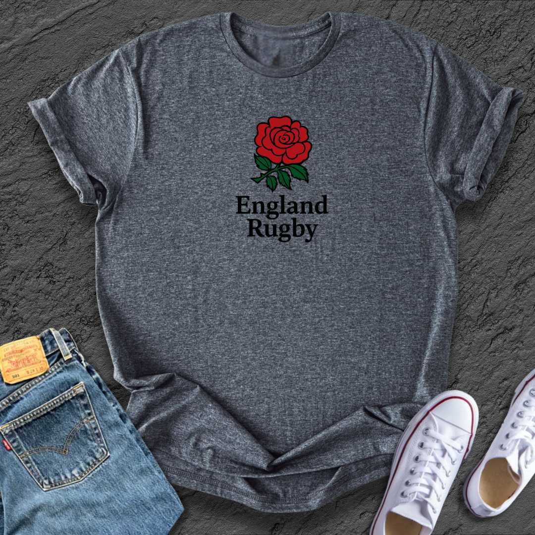 England Rugby Rose Tee