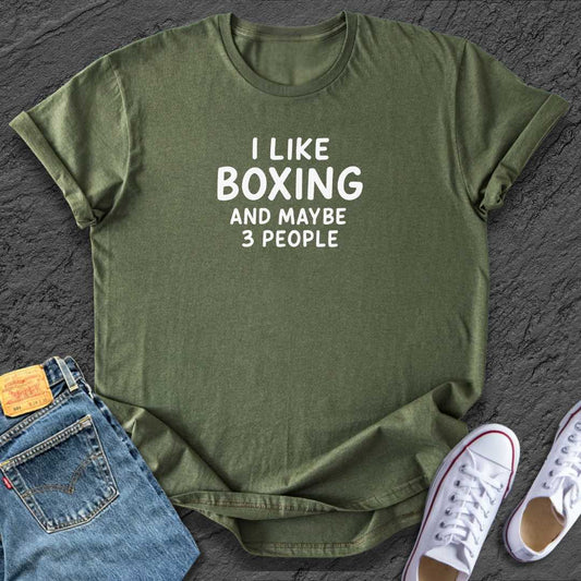 Funny I like Boxing Tee