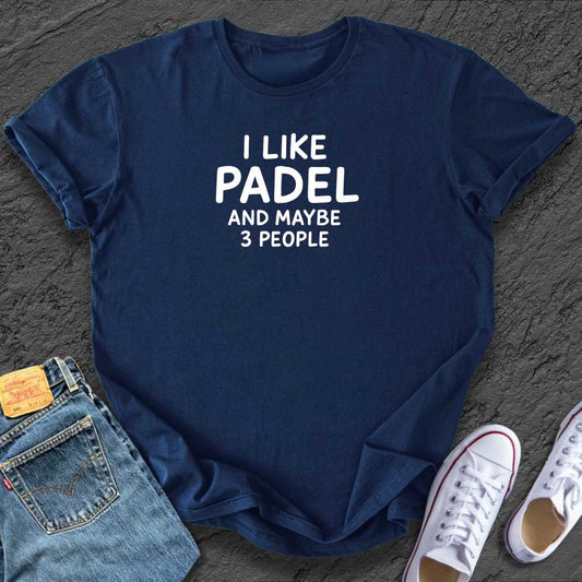 Funny I like Padel Tee