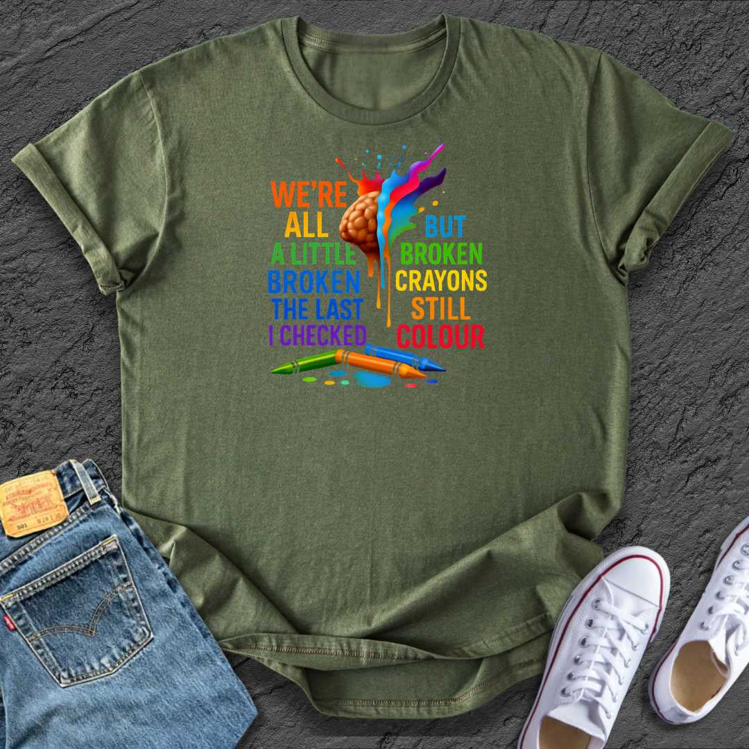 Broken Crayons Tee