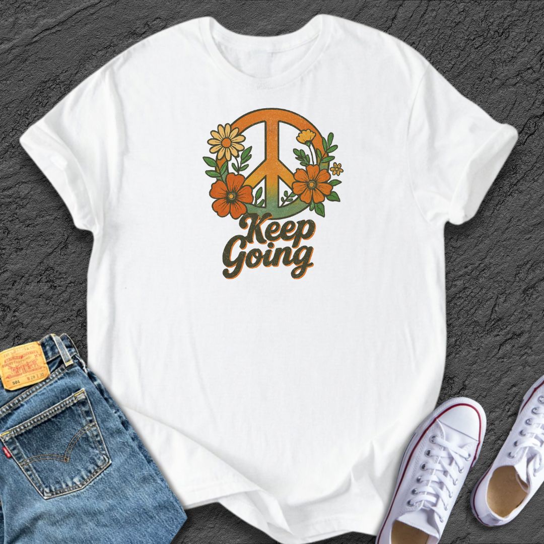 Keep Going Peace Tee