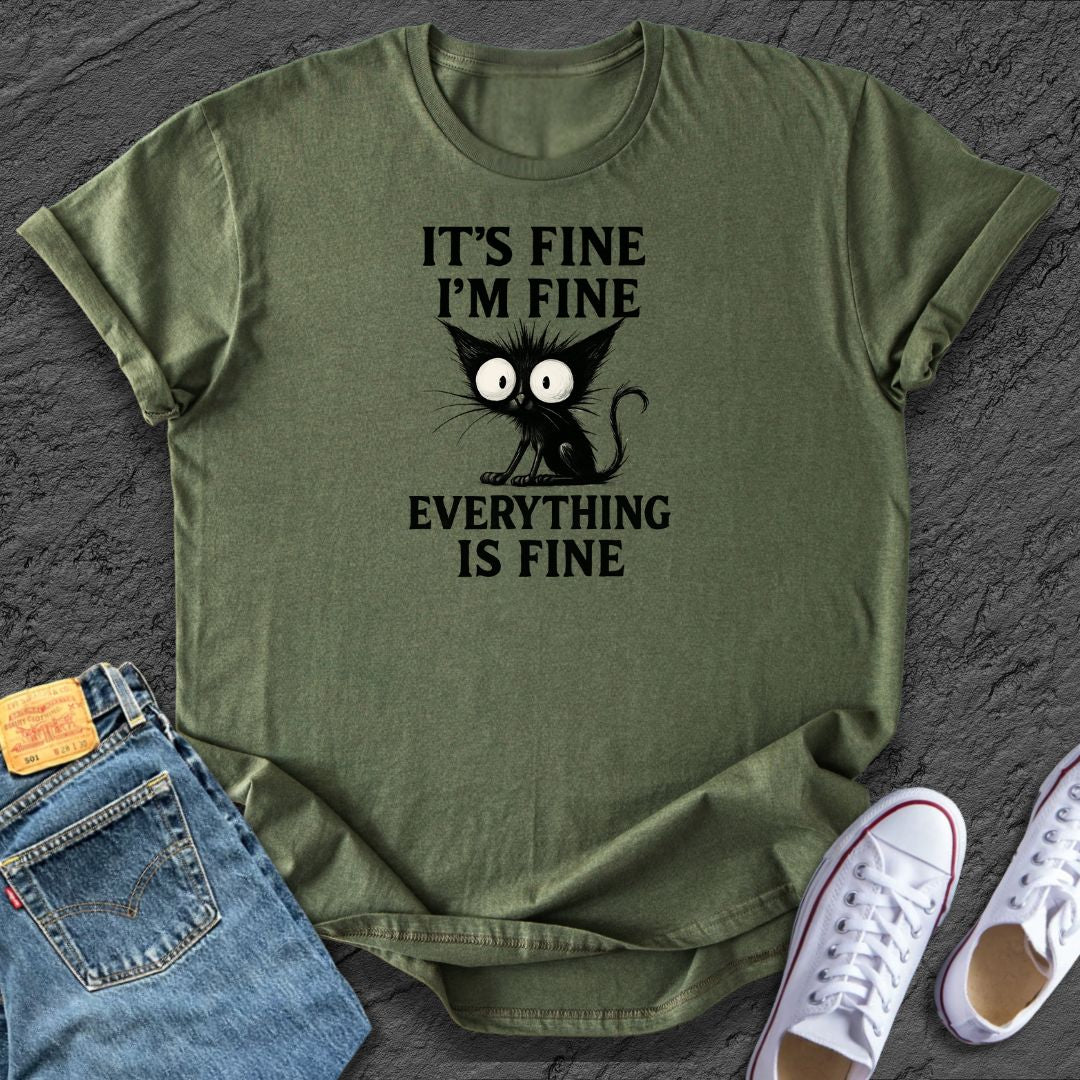 It's Fine Cat Tee