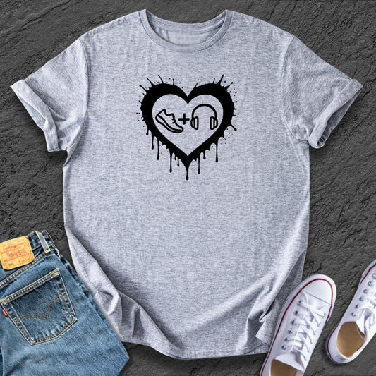 Running Heartbeat Tee