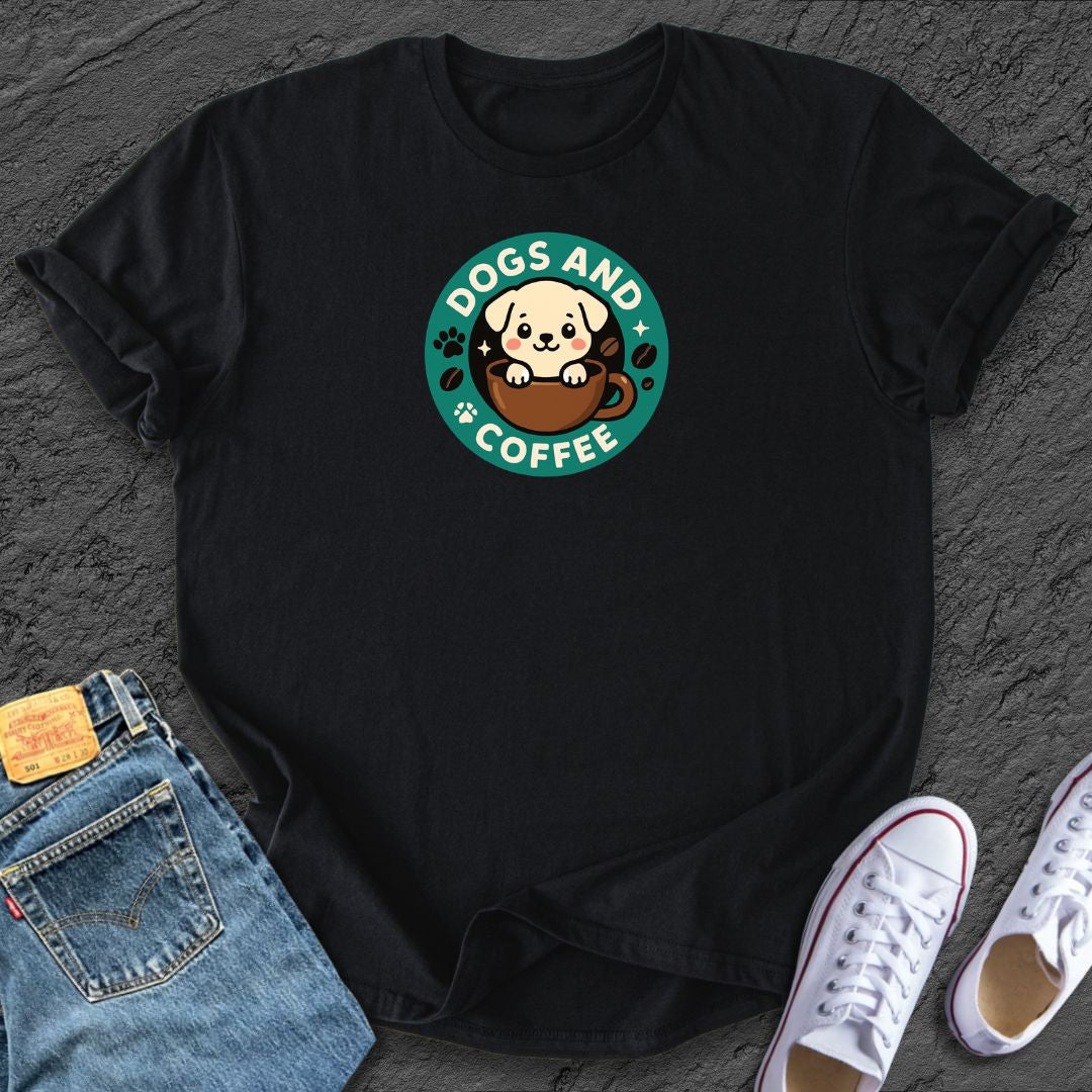 Dogs and Coffee Tee