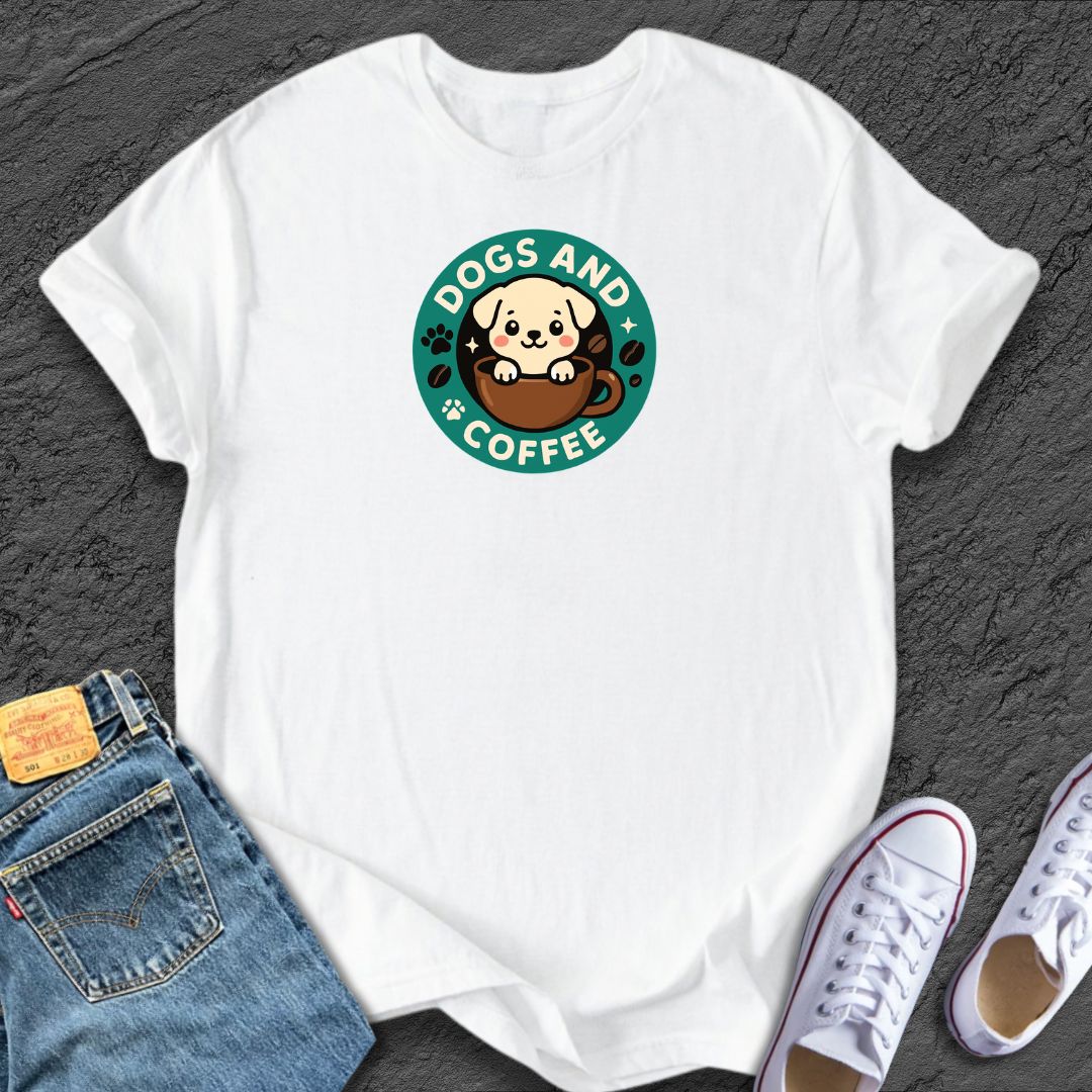 Dogs and Coffee Tee