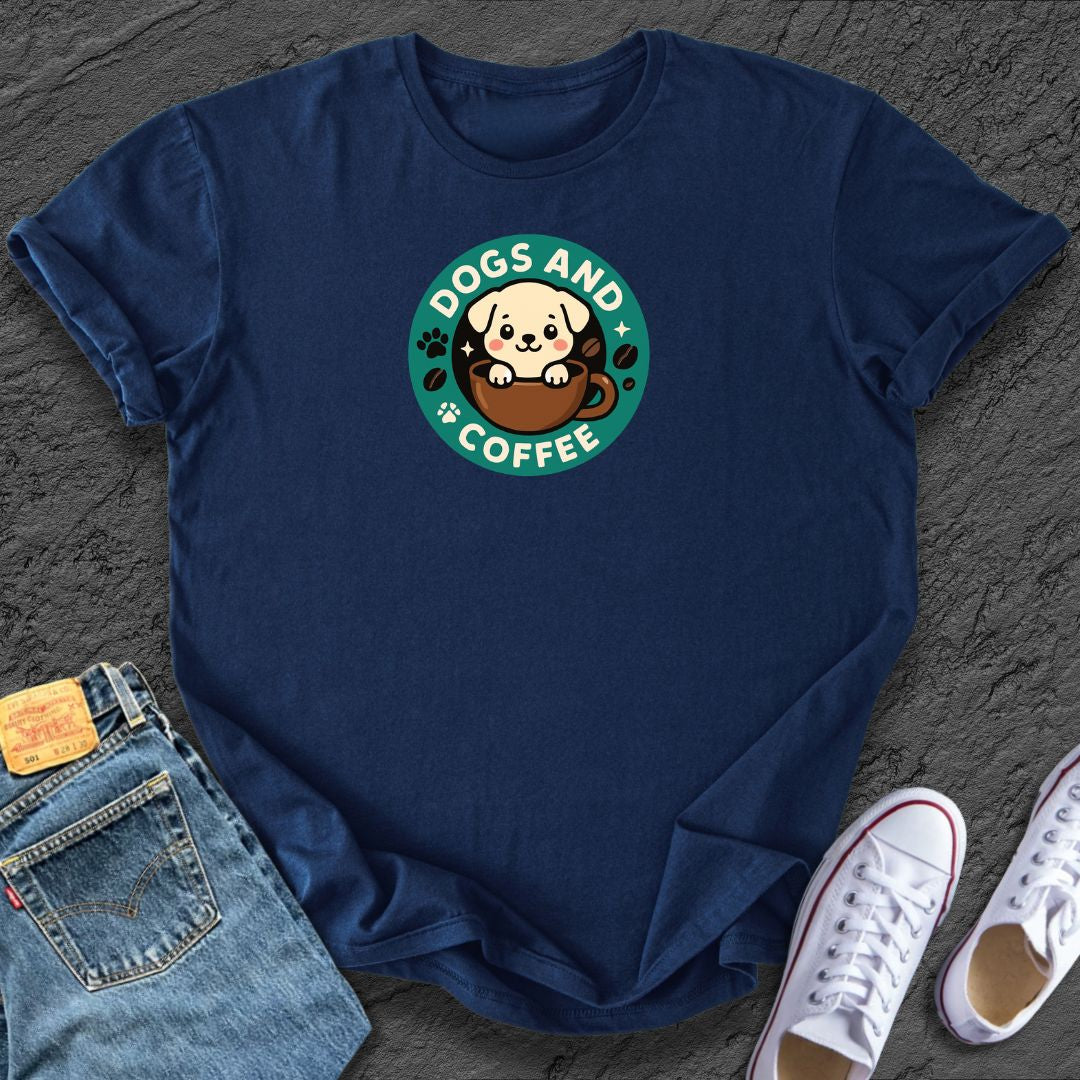 Dogs and Coffee Tee