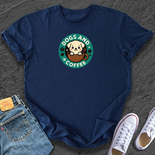 Dogs and Coffee Tee