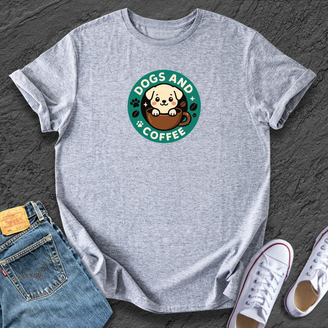 Dogs and Coffee Tee