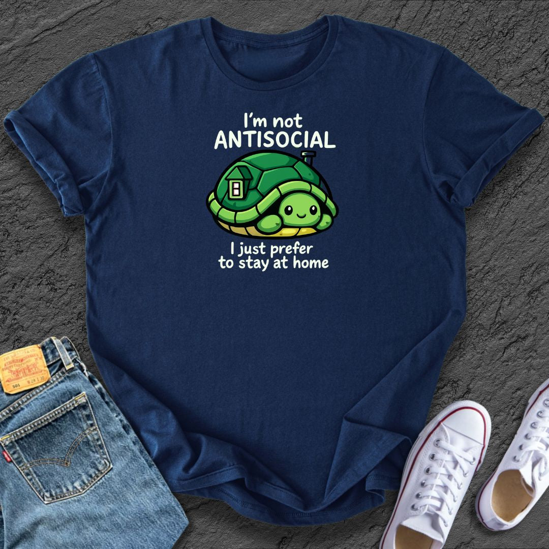 I'm Not Antisocial Tee