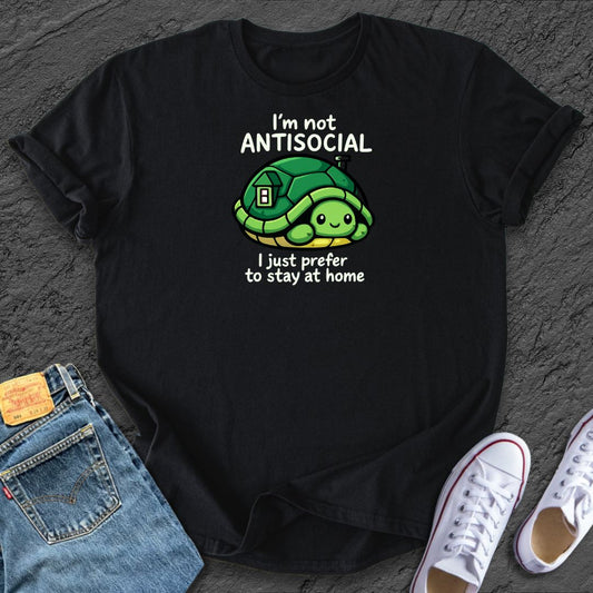 I'm Not Antisocial Tee