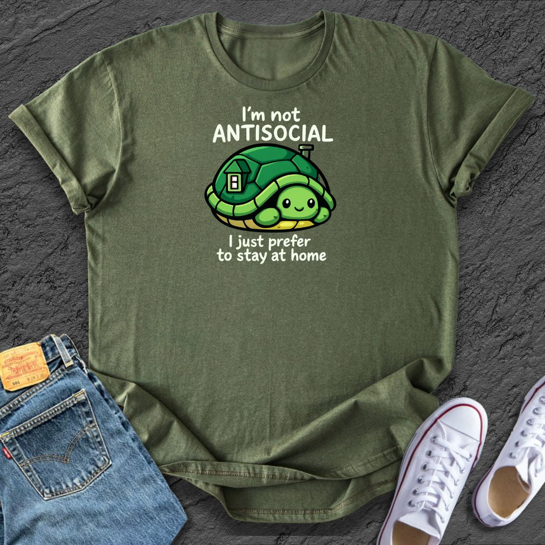 I'm Not Antisocial Tee