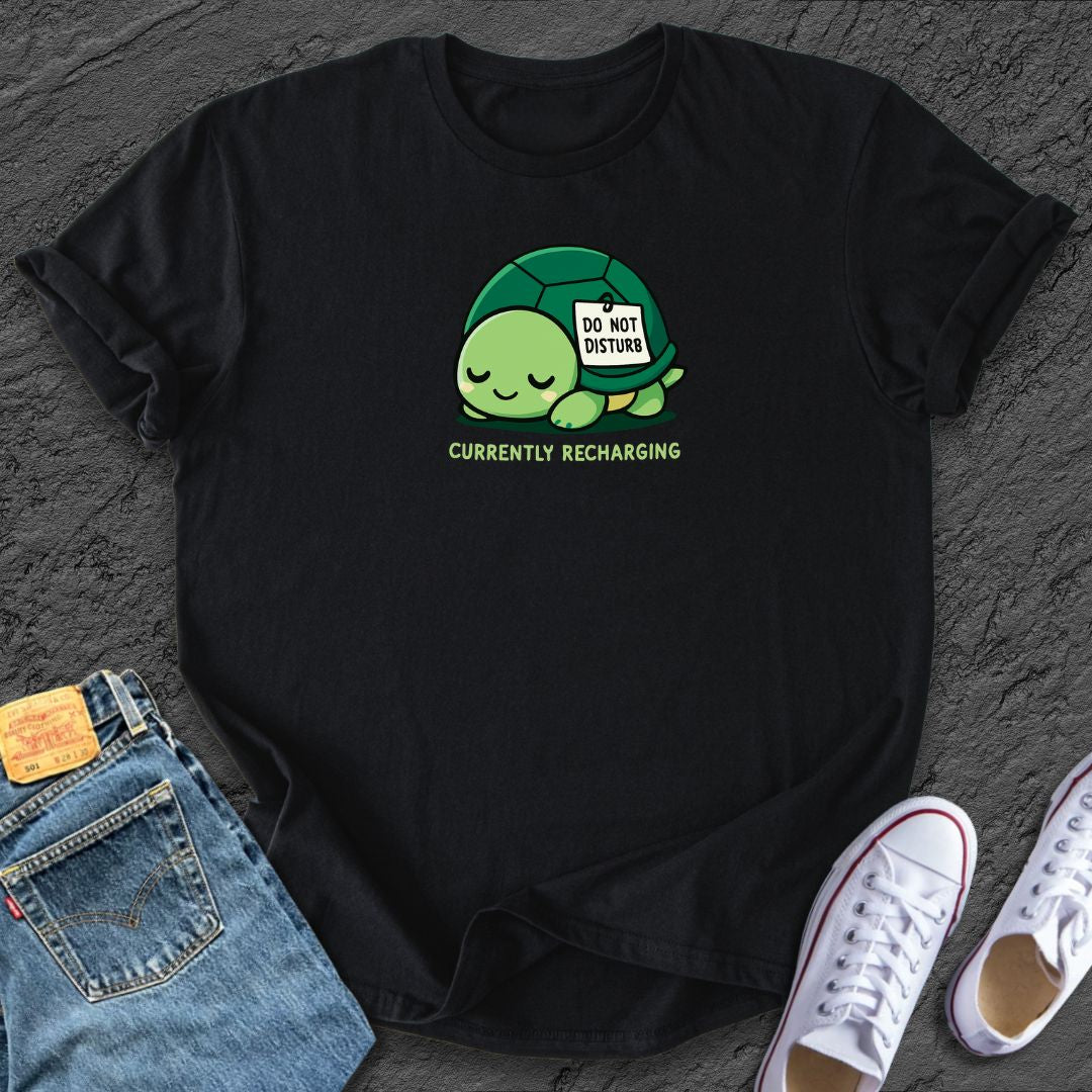 Recharging Turtle Tee