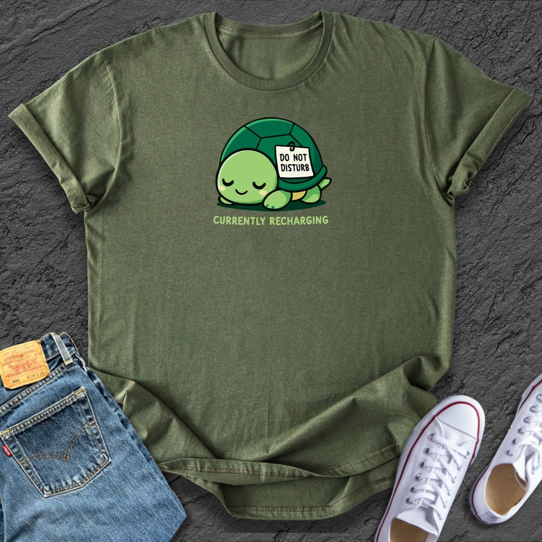 Recharging Turtle Tee