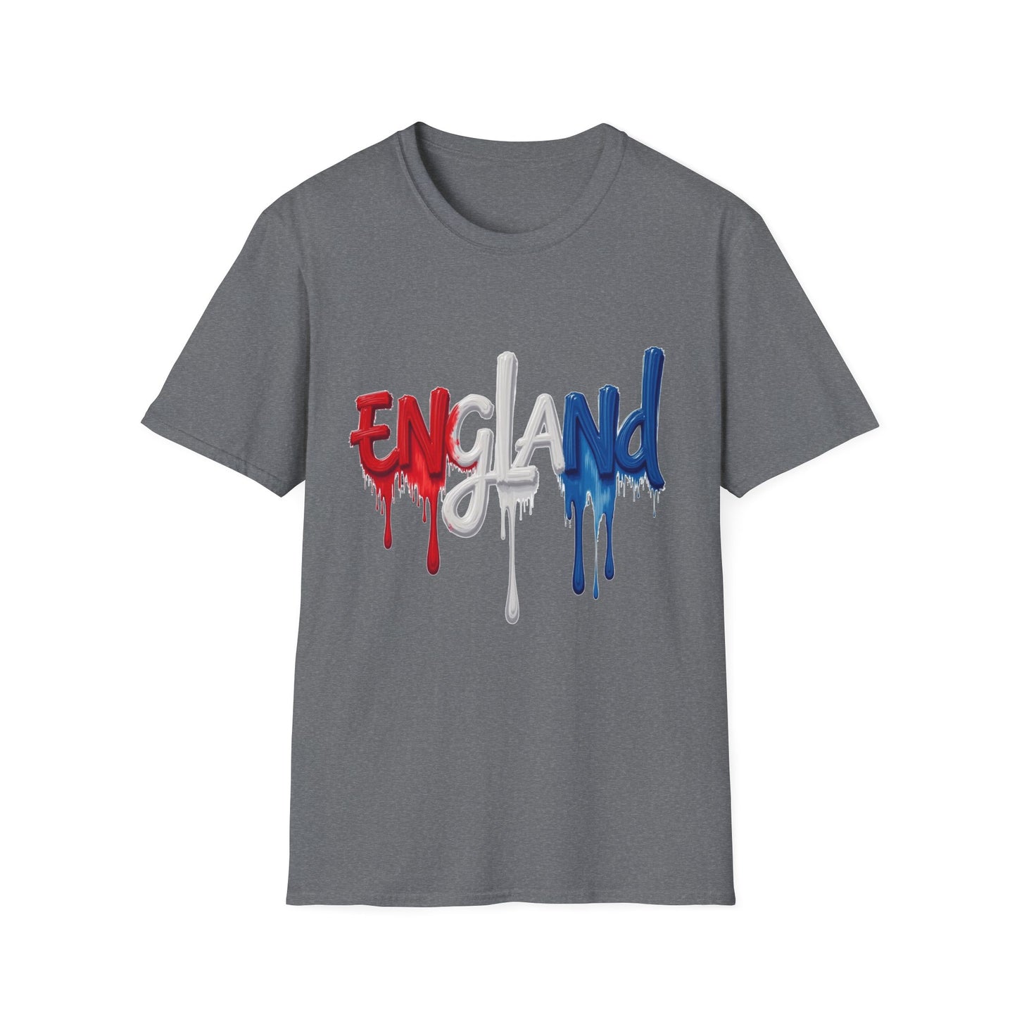 England Themed Unisex Softstyle T-Shirt