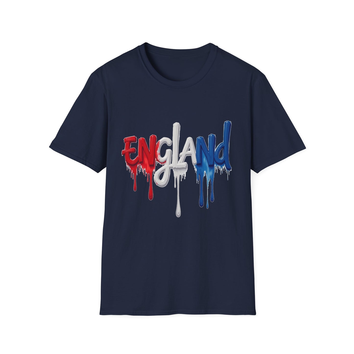 England Themed Unisex Softstyle T-Shirt