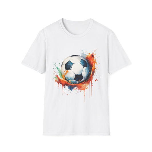 Soccer Splash Unisex Softstyle T-Shirt