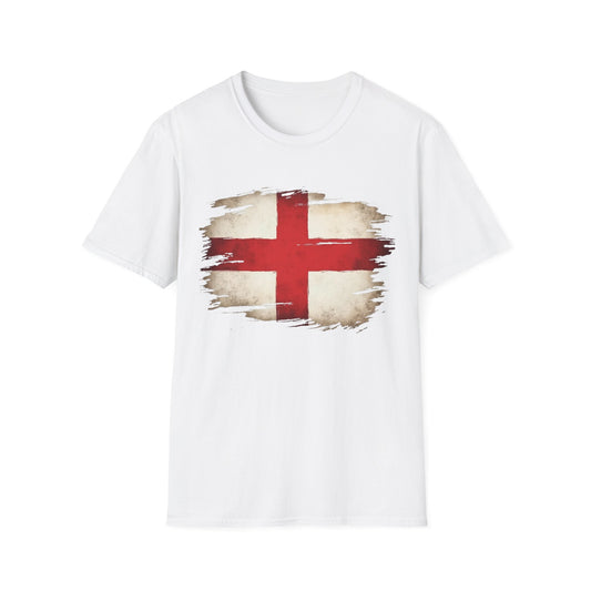 England Flag Unisex Softstyle T-Shirt