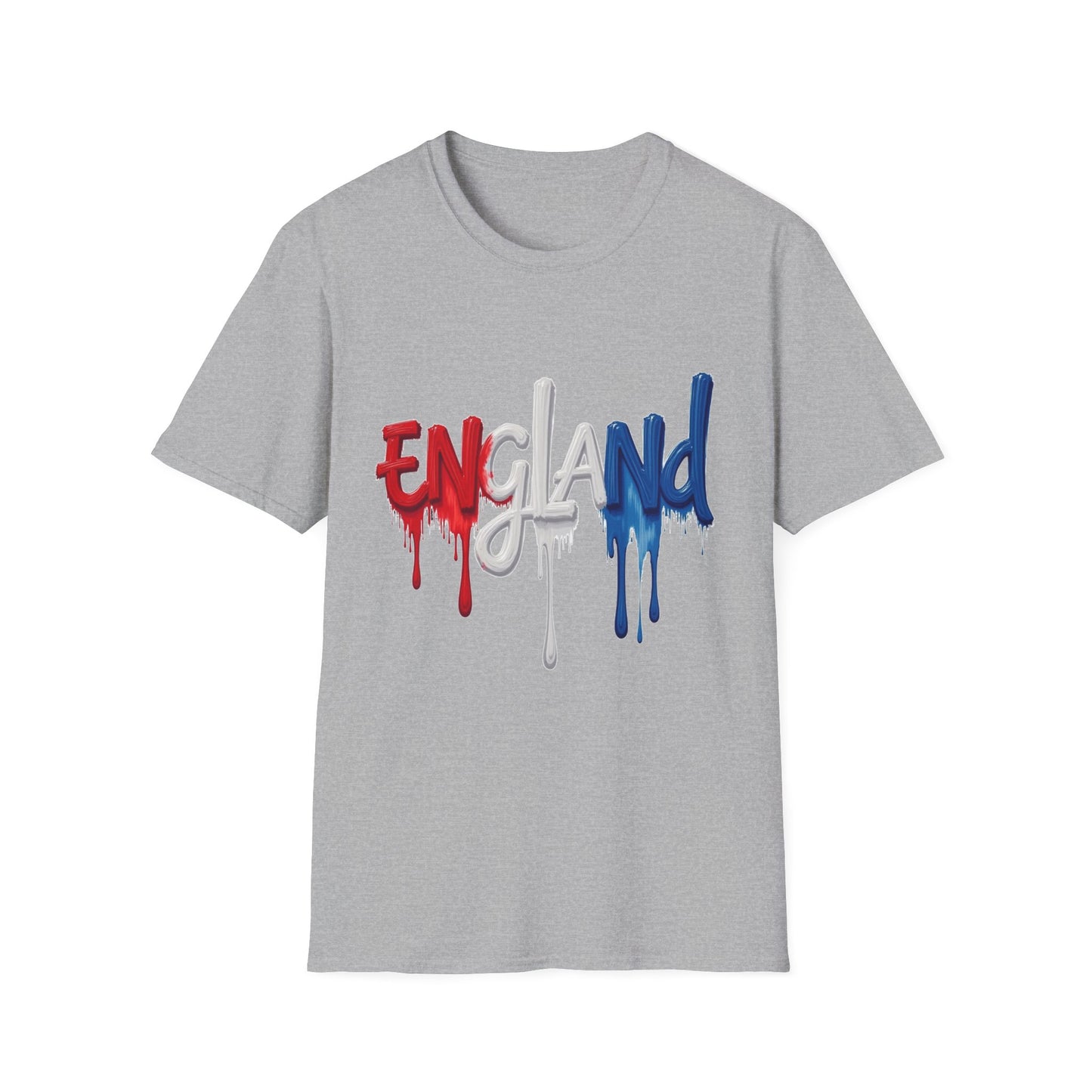 England Themed Unisex Softstyle T-Shirt