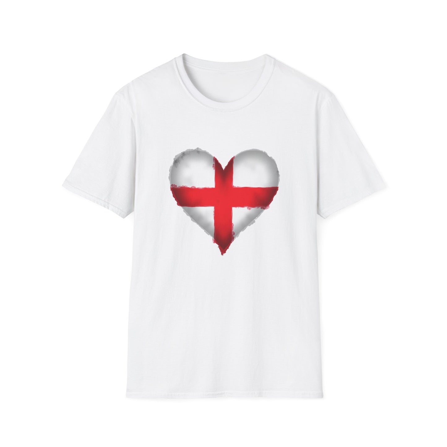 English Heart Unisex Softstyle T-Shirt