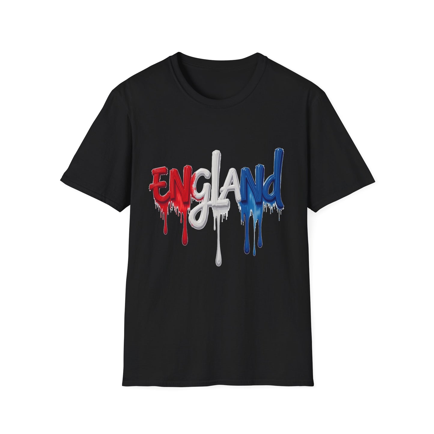 England Themed Unisex Softstyle T-Shirt