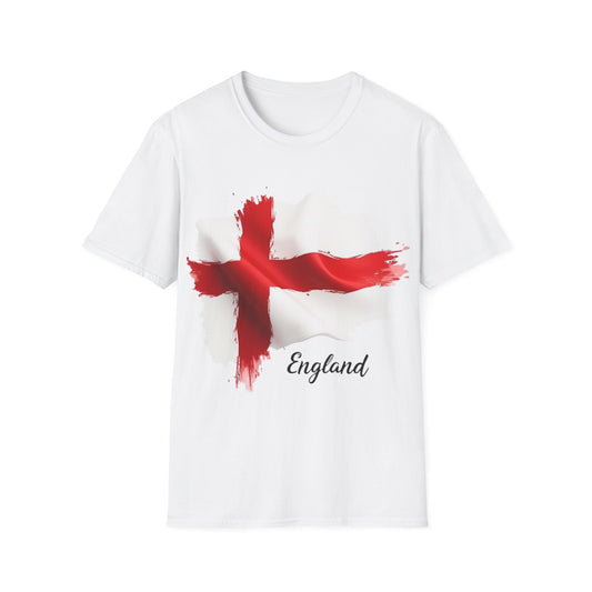 English Cross Design Unisex T-Shirt